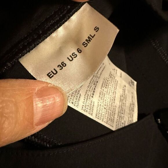 Bogner Black A-Line Skirt - Picture 5 of 13